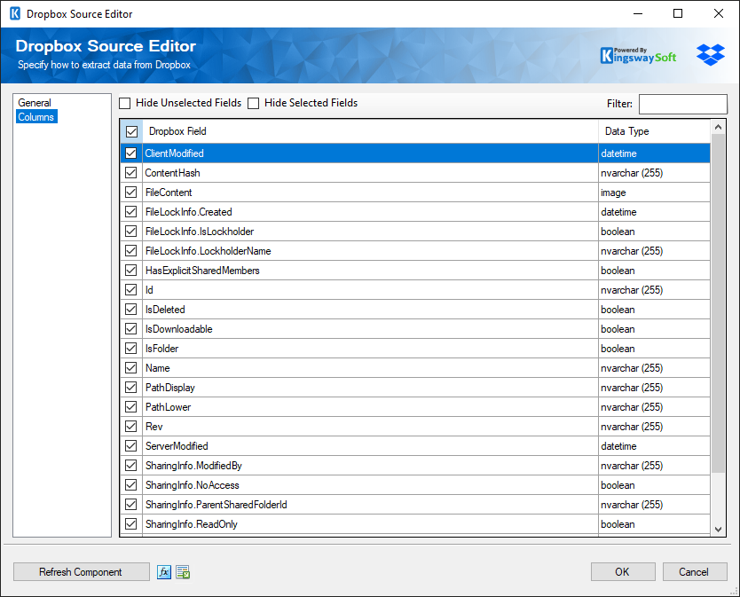 Dropbox Source Editor